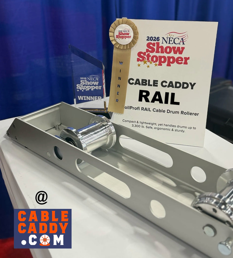 Rollprofi RAIL Roller Cable Caddy -- NECA Show Winner