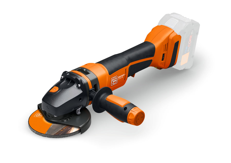 *** FEIN 5" Cordless Angle Grinder - Paddle Switch - Tool Only | CCG 18-125 BLPD AS